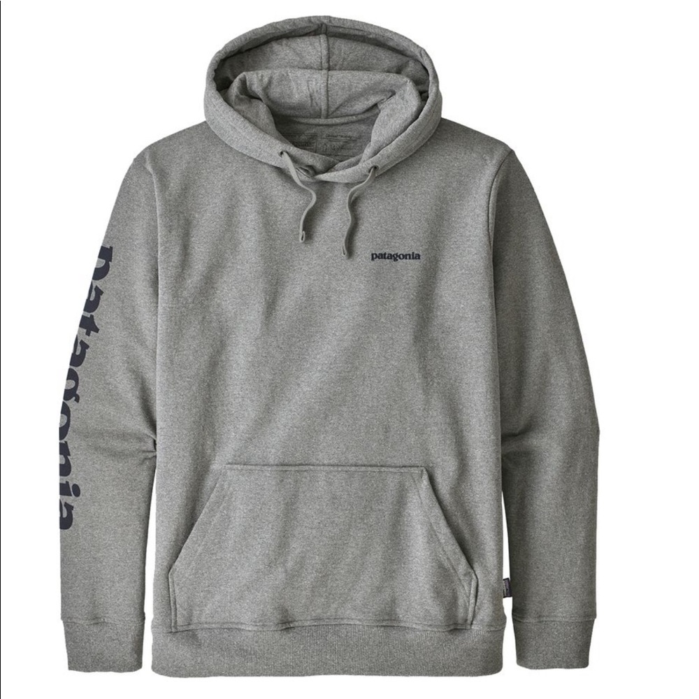 Grey Patagonia logo Uprisal sweatshirt